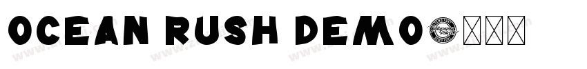 Ocean Rush DEMO字体转换